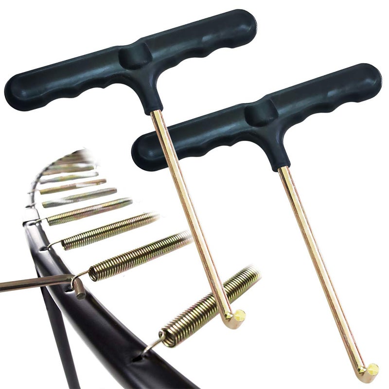 TTSAM 2PCS Spring Pull Tool, Trampoline Spring Tool, Suitable for Spring Installation/Disassembling - Image 1